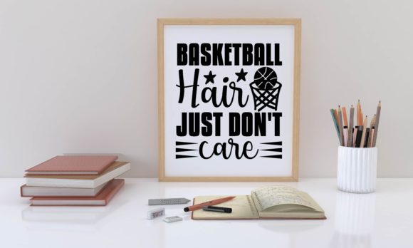 Basketball Hair Just Don't Care Svg Review