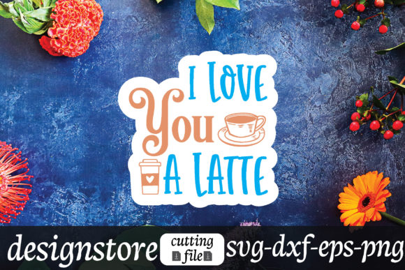 I Love You a Latte Stickers: A Designer Review
