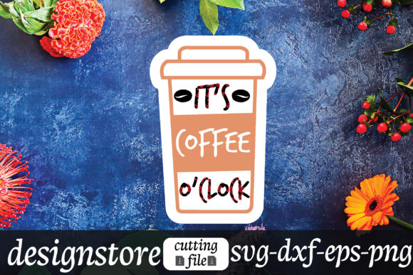 It's Coffee O'Clock Stickers: A Designer Review
