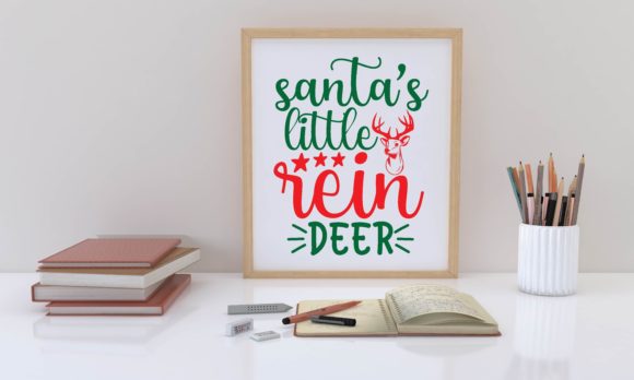 Santa’s Little Rein Deer Svg Design Review